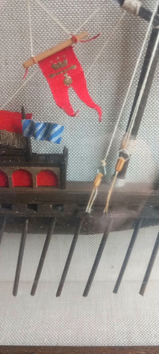 Teca con riproduzione Galea Veneziana