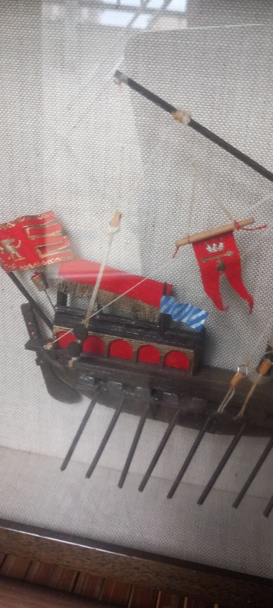 Teca con riproduzione Galea Veneziana