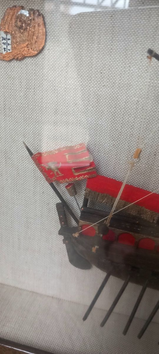 Teca con riproduzione Galea Veneziana