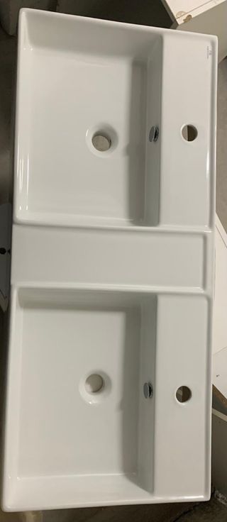 Pica Lavabo doble Porcelanosa NK