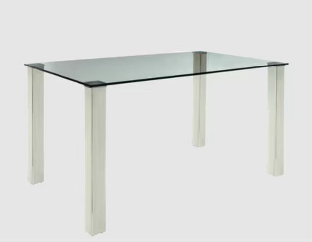 Mesa cristal templado nueva!