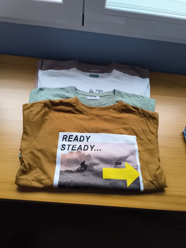 CAMISETAS MANGA LARGAS