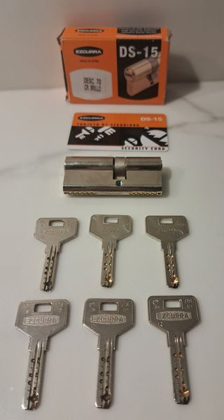 Cilindro Ezcurra Ds 15 antibumping SKG 70 mm