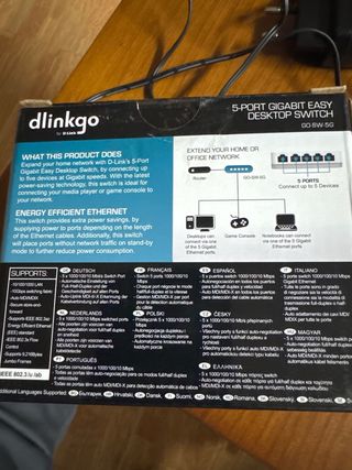 5 port gigabit desktop switch 5g