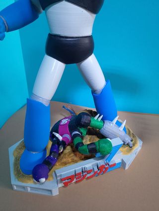 Mazinger Z contra bestia Gelbros J3