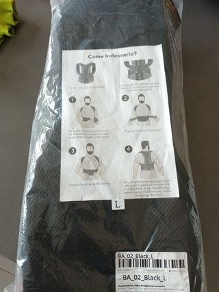 Corrector postural NUEVO TALLA M 