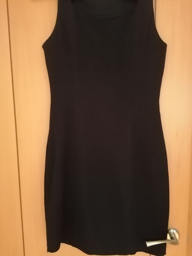 Vestido midi recto