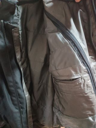 Cazadora de moto de mujer