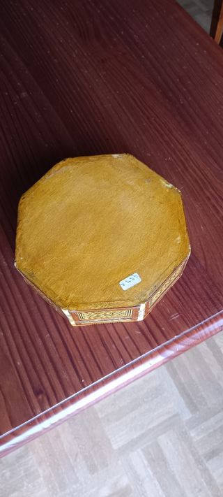 Caja Madera Octogonal