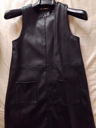 Vestito ecopelle bambina zara 10 anni