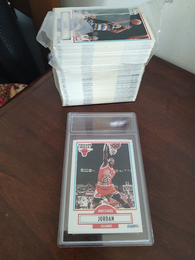 Basketball cards collection