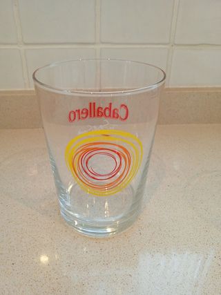 Vasos Grandes Anchos de cristal 515cl