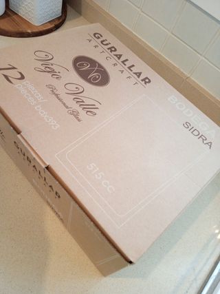 Vasos Grandes Anchos de cristal 515cl