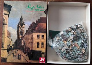 Puzzle 500 Nathan - Corot, Le beffroi de Douai