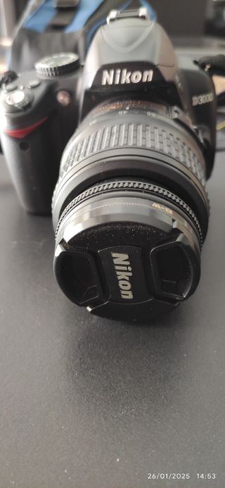 Cámara de fotos Nikon D3000