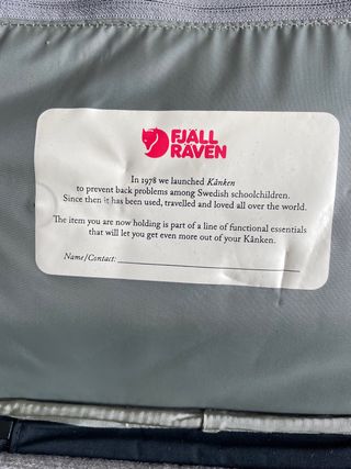 Bolsa de viaje de almuerzo Fjallraven Kanken