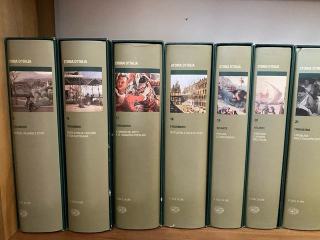 Collana completa “Storia d’Italia” Einaudi