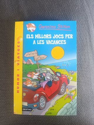 Pack 4 libros Gerónimo Stilton 