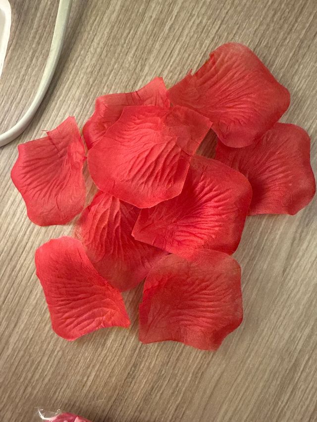 1000 Petalos rosa artificial para decoración bodas