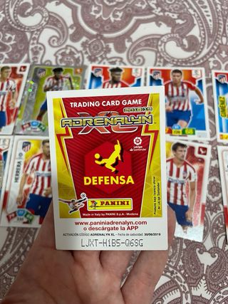 Pack Cromos Atletico de Madrid Adrenalyn