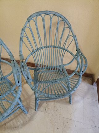 Sillas mimbre