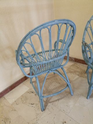 Sillas mimbre