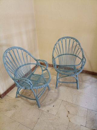 Sillas mimbre
