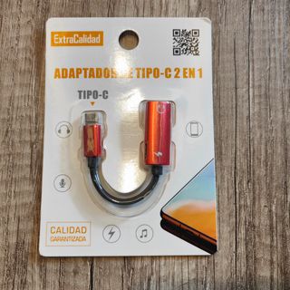 Adaptador Jack a tipo c