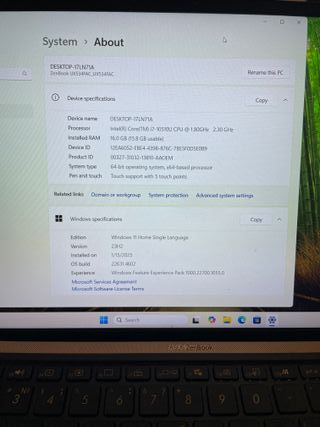 Asus Zenbook 15