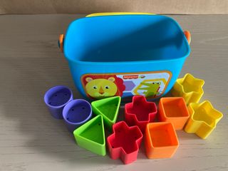 JUGUETE BEBÉ BLOQUES CONSTRUCCIÓN FISHER-PRICE