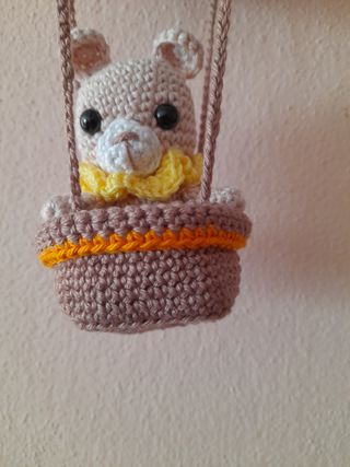 Mongolfiera con orsetto