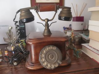 Teléfono antiguo más de 50 años