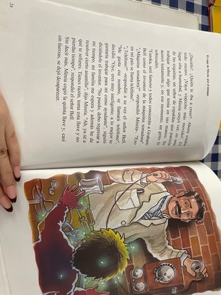 El viaje de Mireia por el tiempo