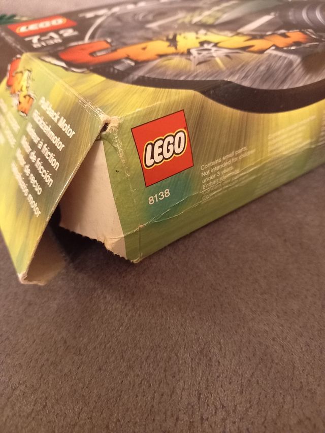 Lego 8138 Power Racers Phantom Crasher