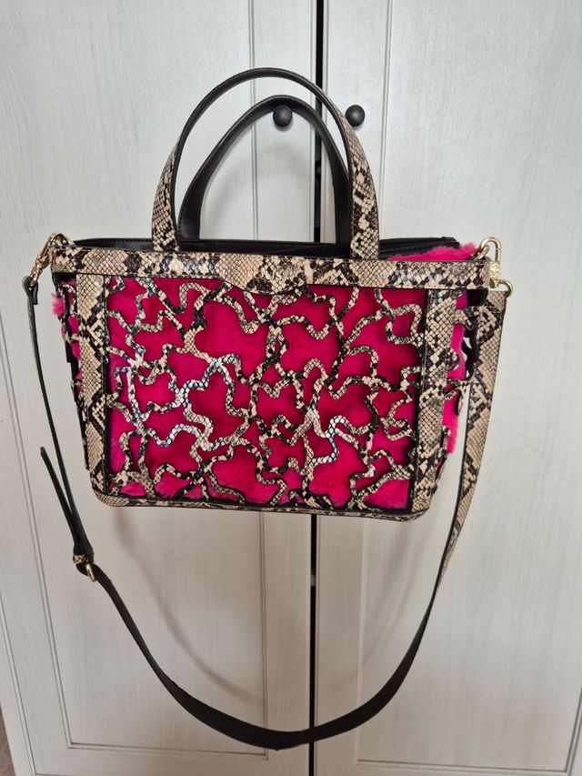 Bolso Tous Kaos y 4 bolsos interiores