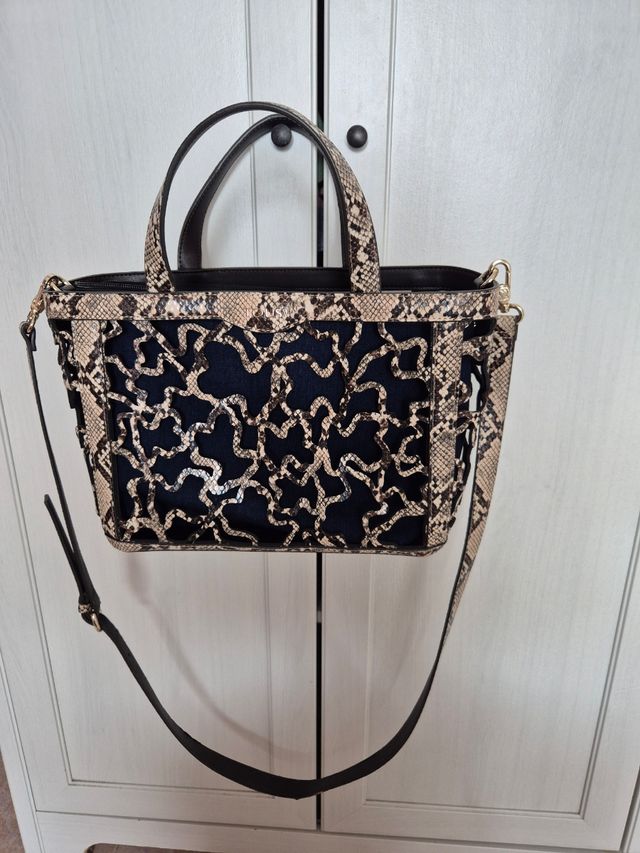 Bolso Tous Kaos y 4 bolsos interiores