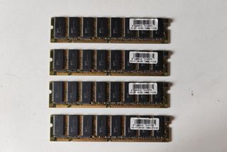 N.4 Schede di memoria PC-133