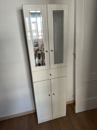 Mueble para baño blanco