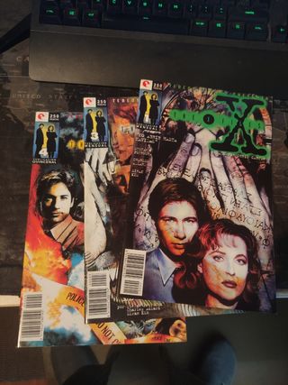 Expediente-X cómic americano 1,3,4