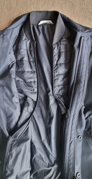 Abrigo parka desmontable Zara M