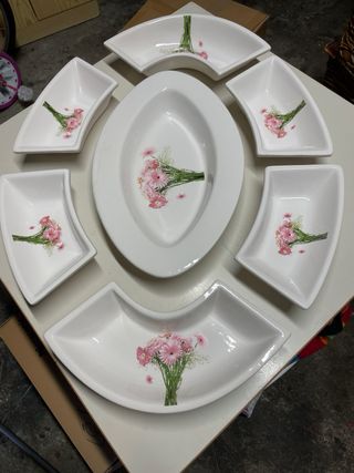 Antipastiera componibile 7 pezzi