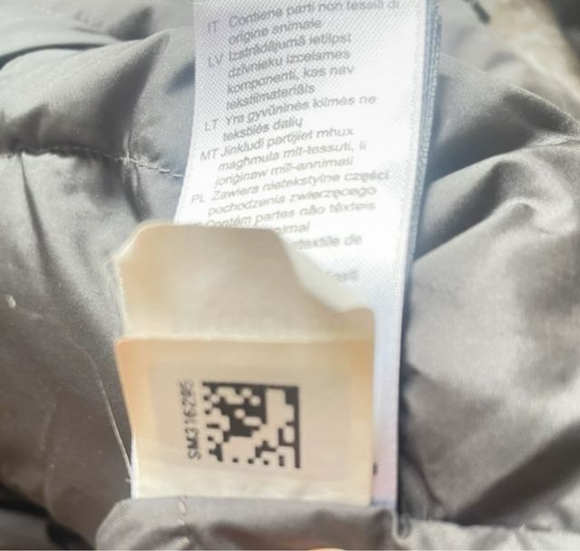 The North Face plumas