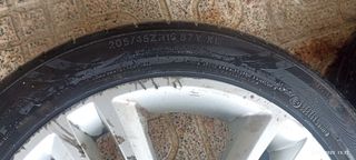 5 Llantas aluminio perfil bajo