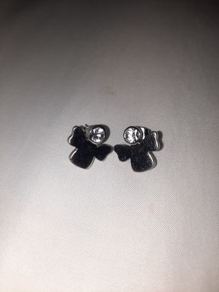 Pendientes de acero medicinal ángeles 