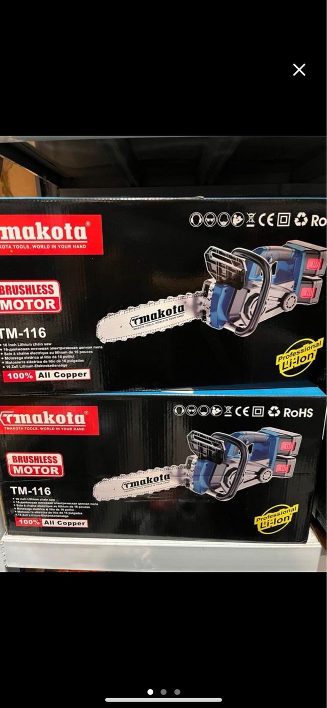 Motosega super potente a doppia batteria 169