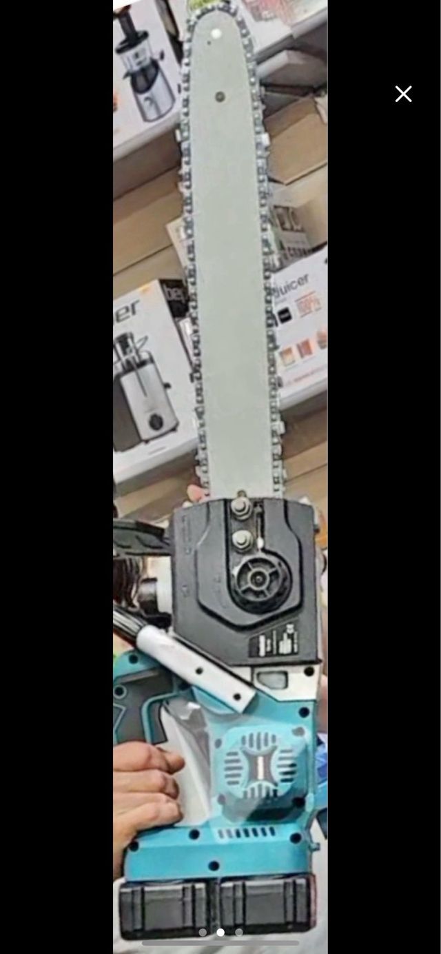 Motosega super potente a doppia batteria 169