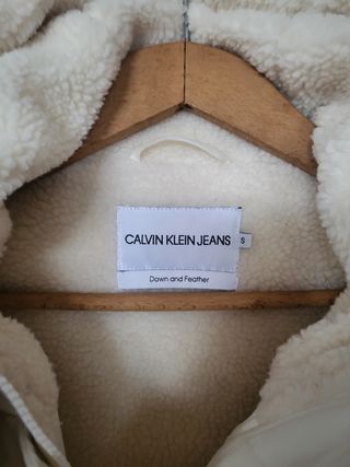 Anorak de plumas Calvin Klein