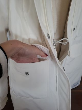 Anorak de plumas Calvin Klein