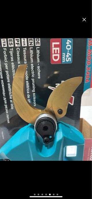 nuova cesoia per potatura 45 mm 68V con display