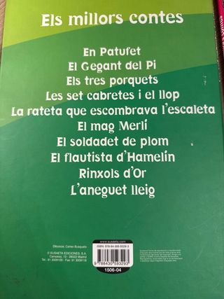 Dos cuentos: Set cabretes  tres porquets